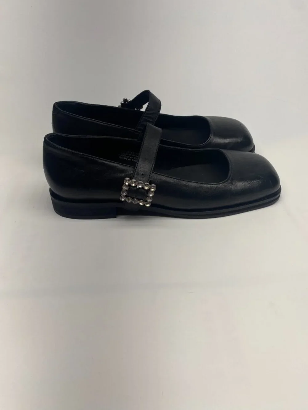 Free People Womens Leather Embellished Ballet Flats Sz 9